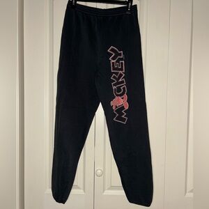 Women's Vintage Disney Mickey Unlimited Jogger Sweatpants | Size M